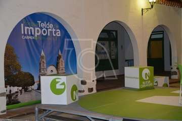 Presentación de Carmen Hernández como candidata de NC a la Alcaldía de Telde  (Foto TA)